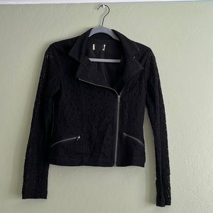Lace Black Jacket